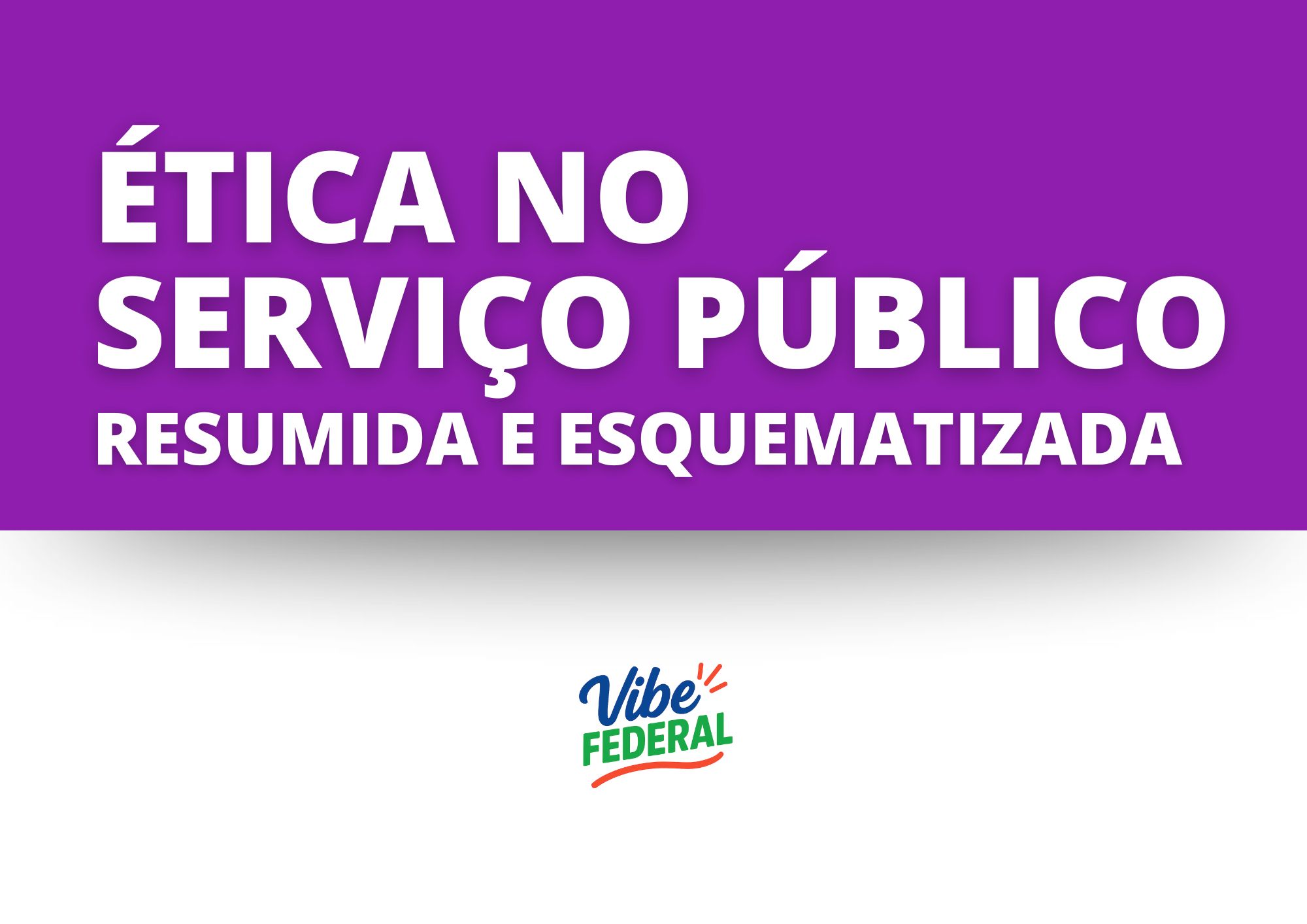 Capa do material Ética